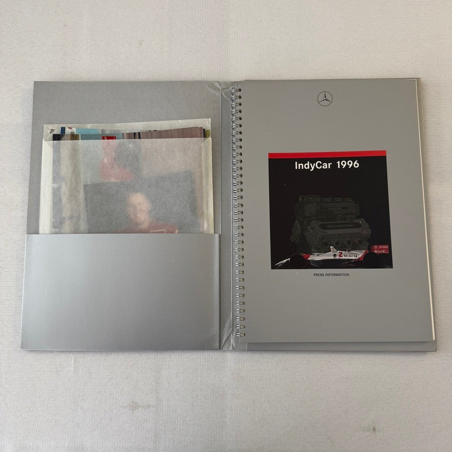1996 Mercedes Marlboro Indy Car Racing Press KIt Paul Tracy Emerson Fittipaldi