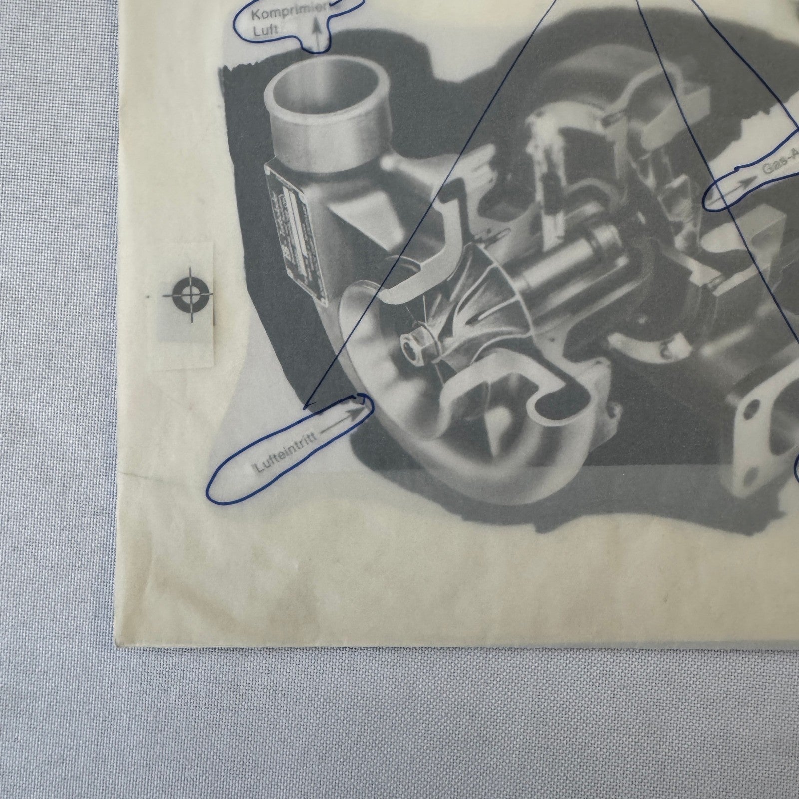 Engine Turbocharger Turbo Production Art Photo Photograph Mockup German
