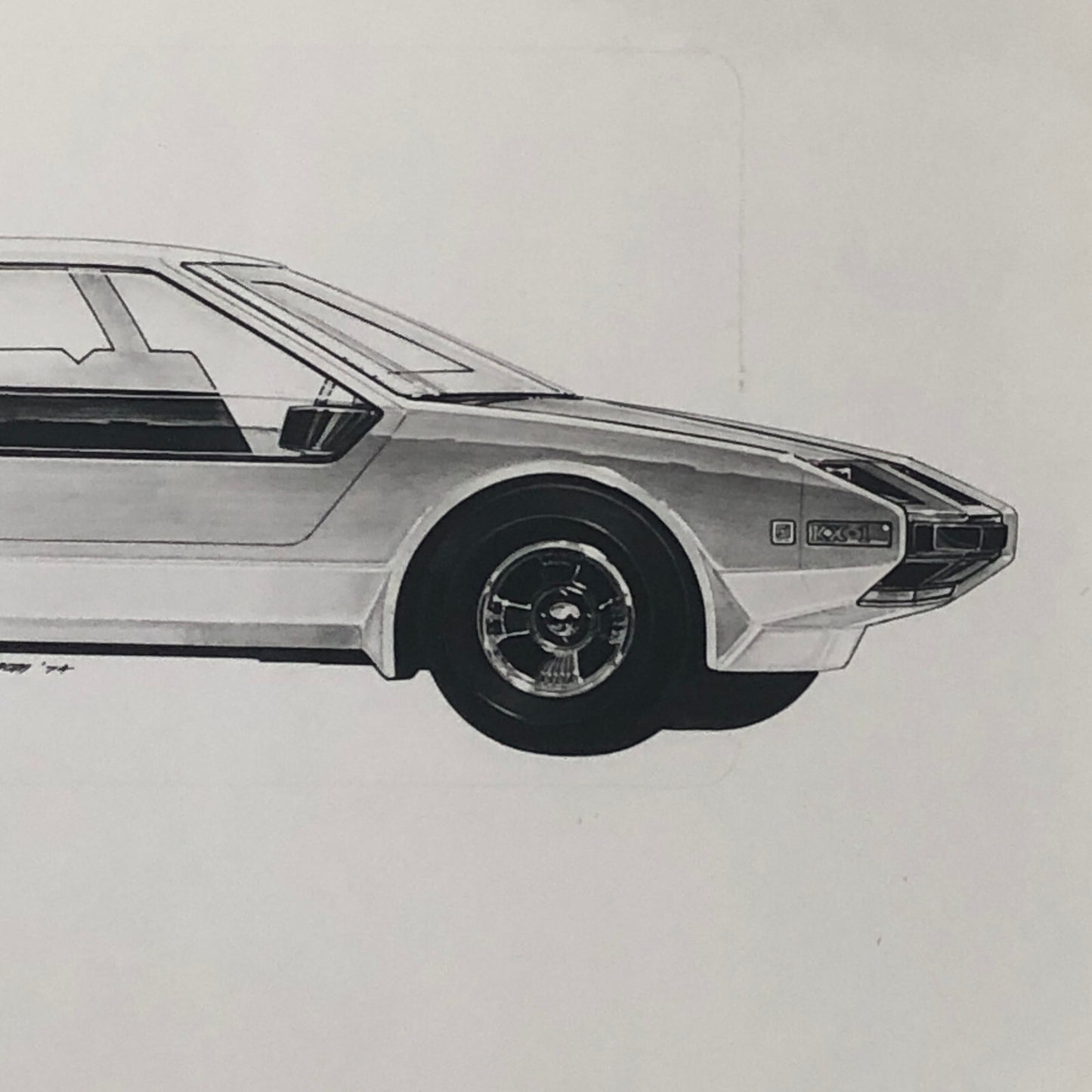 Vintage Car Design Photo Photograph of Illustration