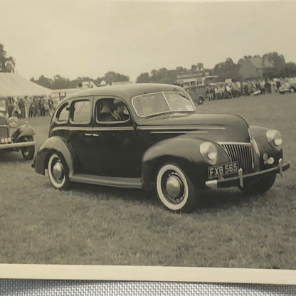 Vintage 1939 Ford V8 Model 91A Sedan Car Photo Photograph Print 