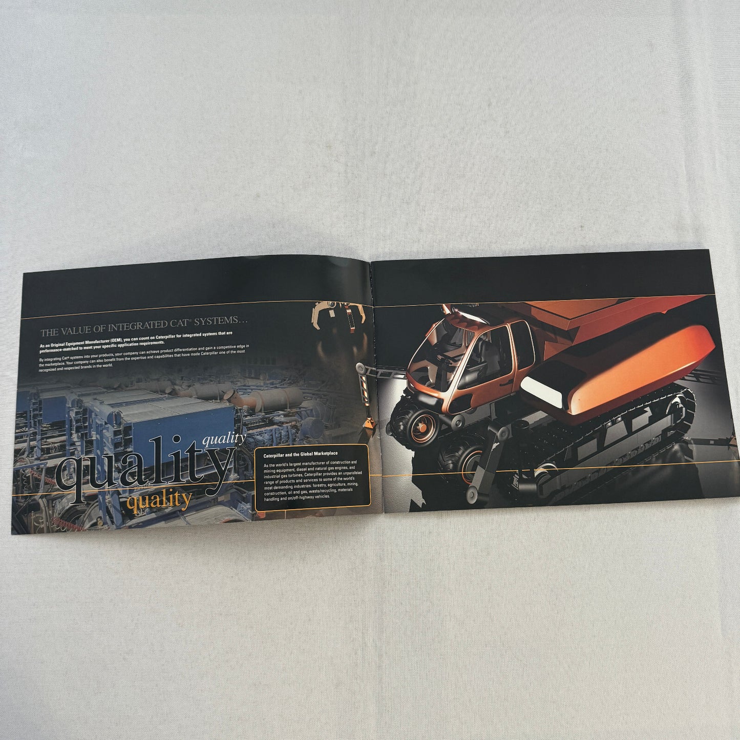 Caterpillar Integrated Systems Product Development Heavy Equipment Brochure
