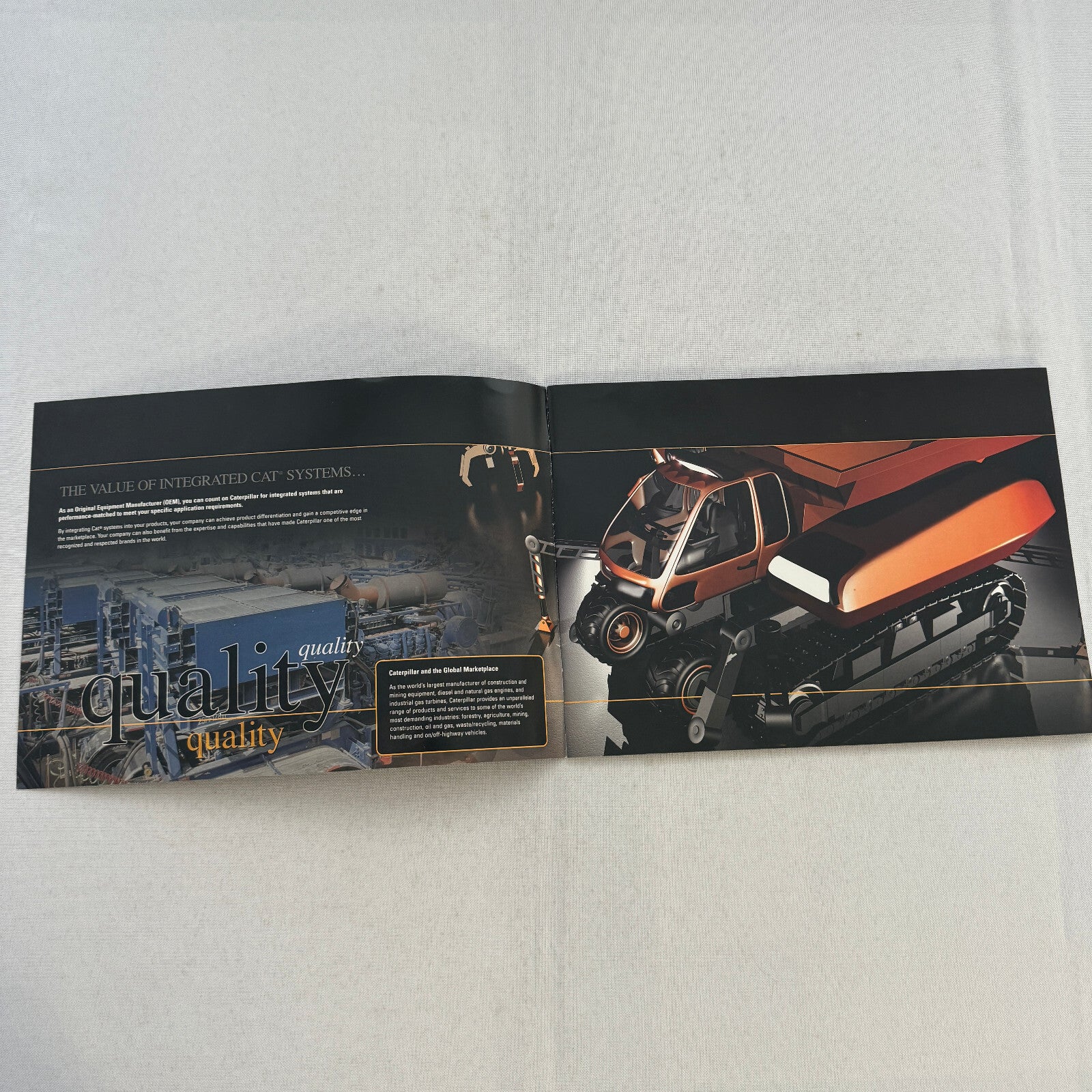 Caterpillar Integrated Systems Product Development Heavy Equipment Brochure