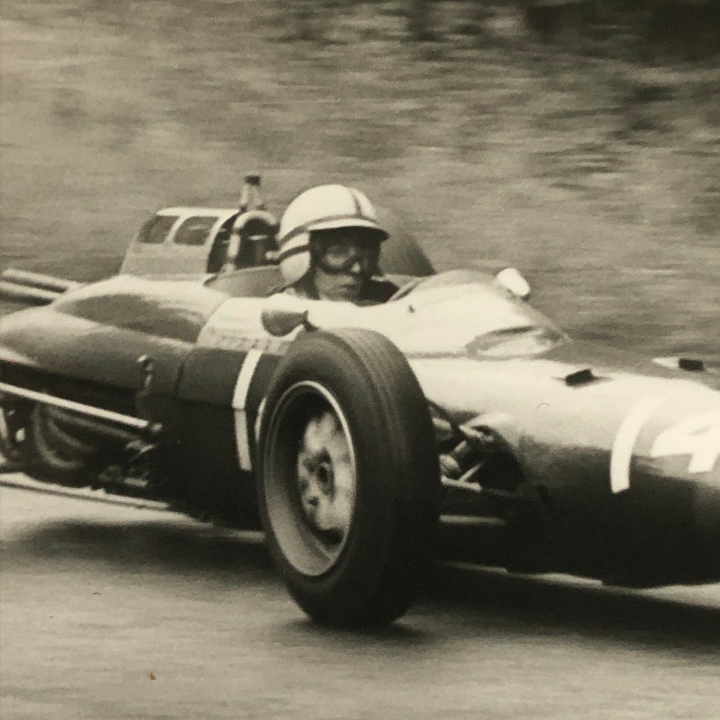 Vintage Grand Prix Racing Car Photo Photograph Print 