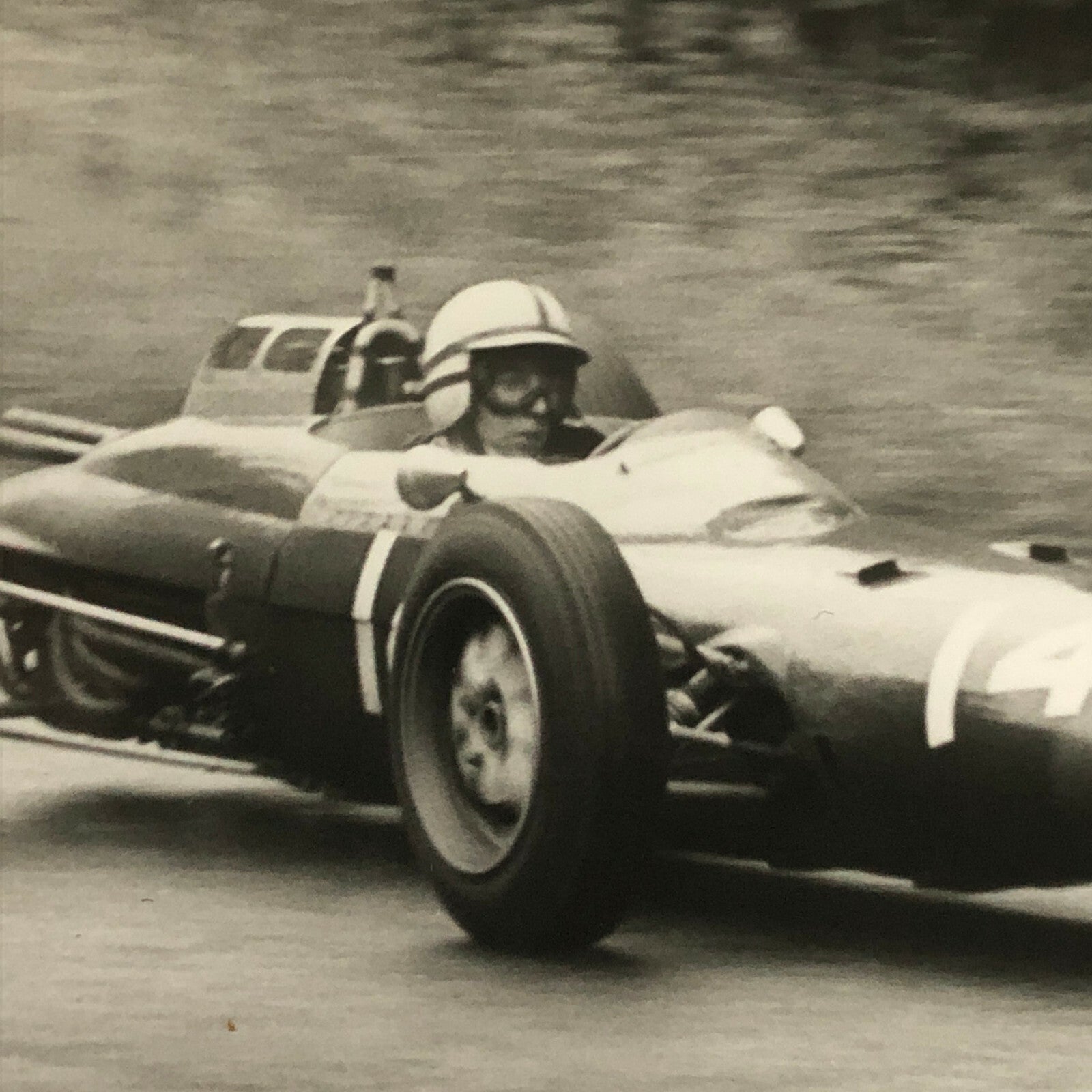Vintage Grand Prix Racing Car Photo Photograph Print 