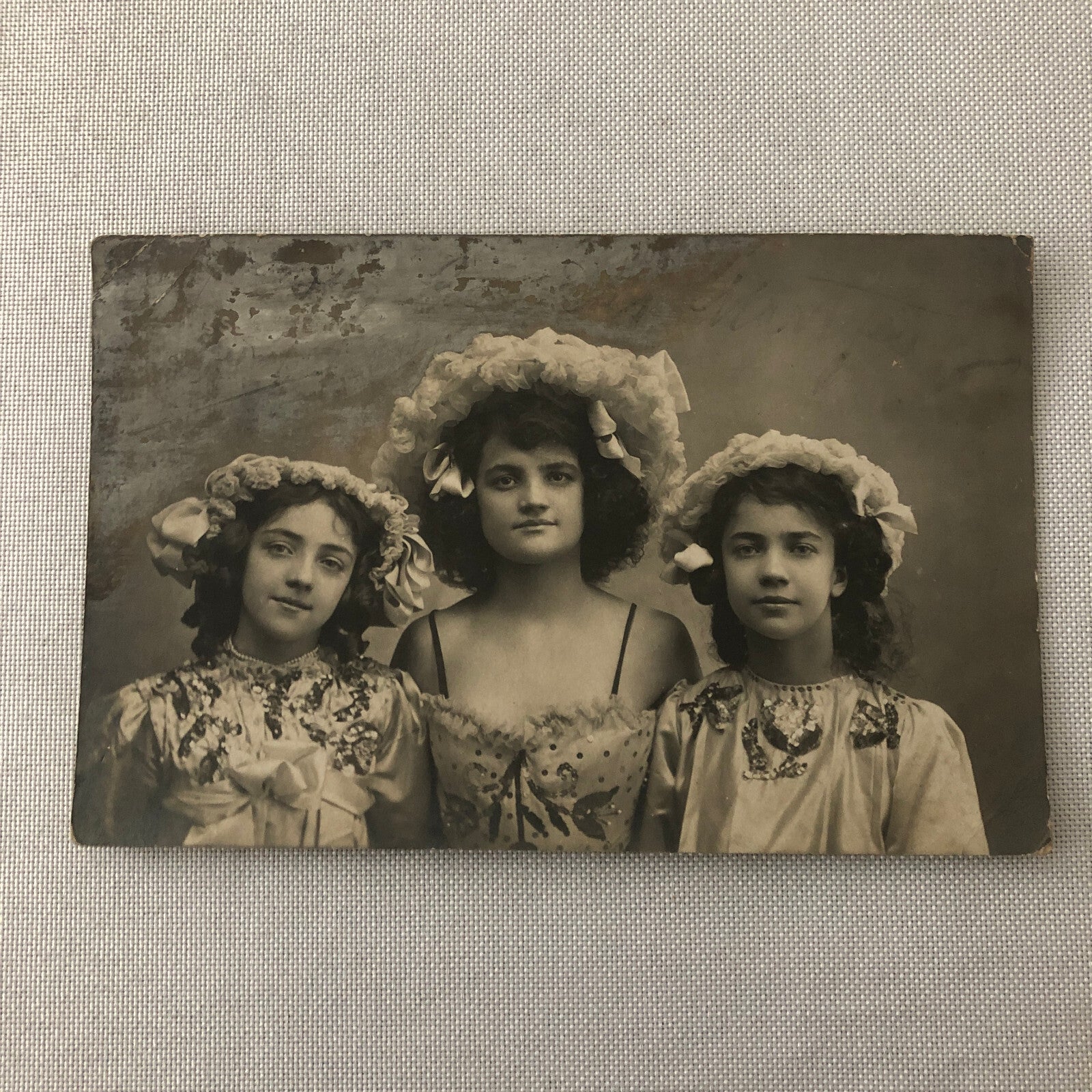Circus Performer Real Photo Postcard Post Card RPPC Vintage