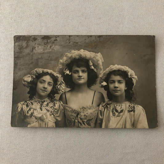 Circus Performer Real Photo Postcard Post Card RPPC Vintage
