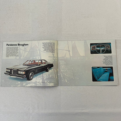1976 Pontiac Sales Brochure Catalog Parisienne Laurentian Catalina Bonneville +
