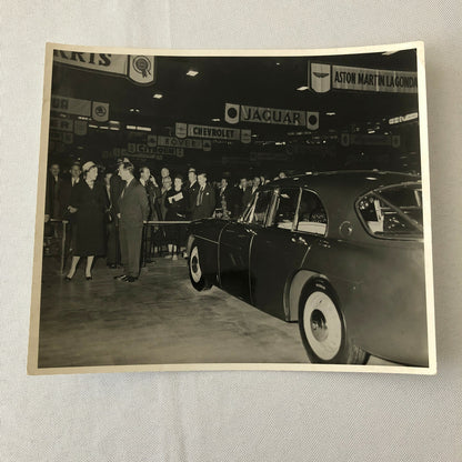 Vintage Bristol Car Earls Court Motor Show Photo Photograph Princesss Margaret