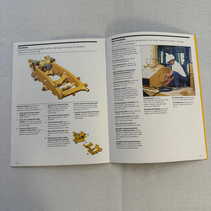 Caterpillar Cat D11R CD Carrydozer Tractor Construction Equipment Brochure