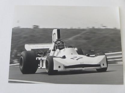 Vintage 1973 Dutch Grand Prix Racing Photograph Photo - James Hunt March Ford 