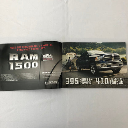 2017 Dodge Ram 1500 Pickup Truck Sales Brochure Catalog Rebel Laramie Longhorn +