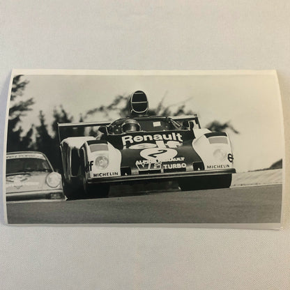 Vintage Racing Photo Photograph 1976 300KM Nurburgring Renault Alpine A442 Turbo