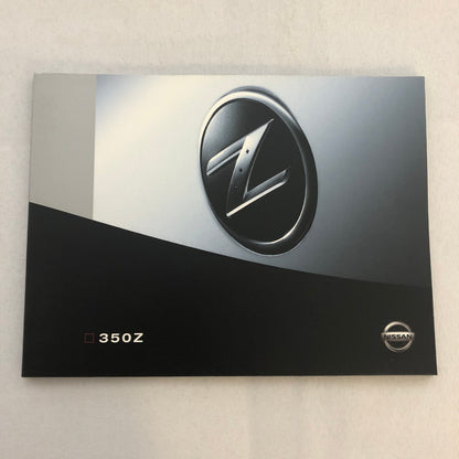 Nissan 350Z 350 Z Car Sales Brochure Catalog GERMAN Text European Market