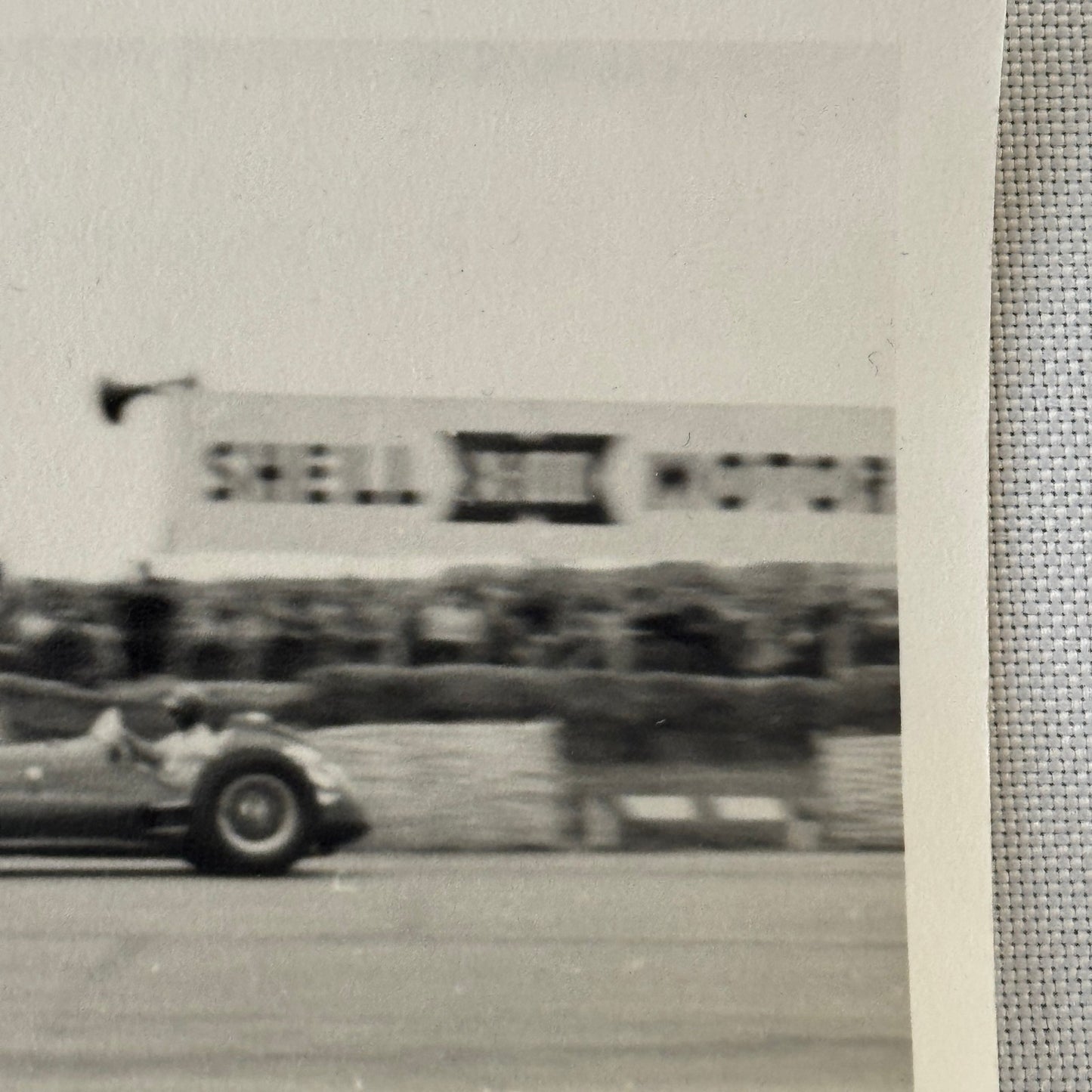 Vintage Racing Photo Peter Collins Goodwood 1955 Motorsport Photograph