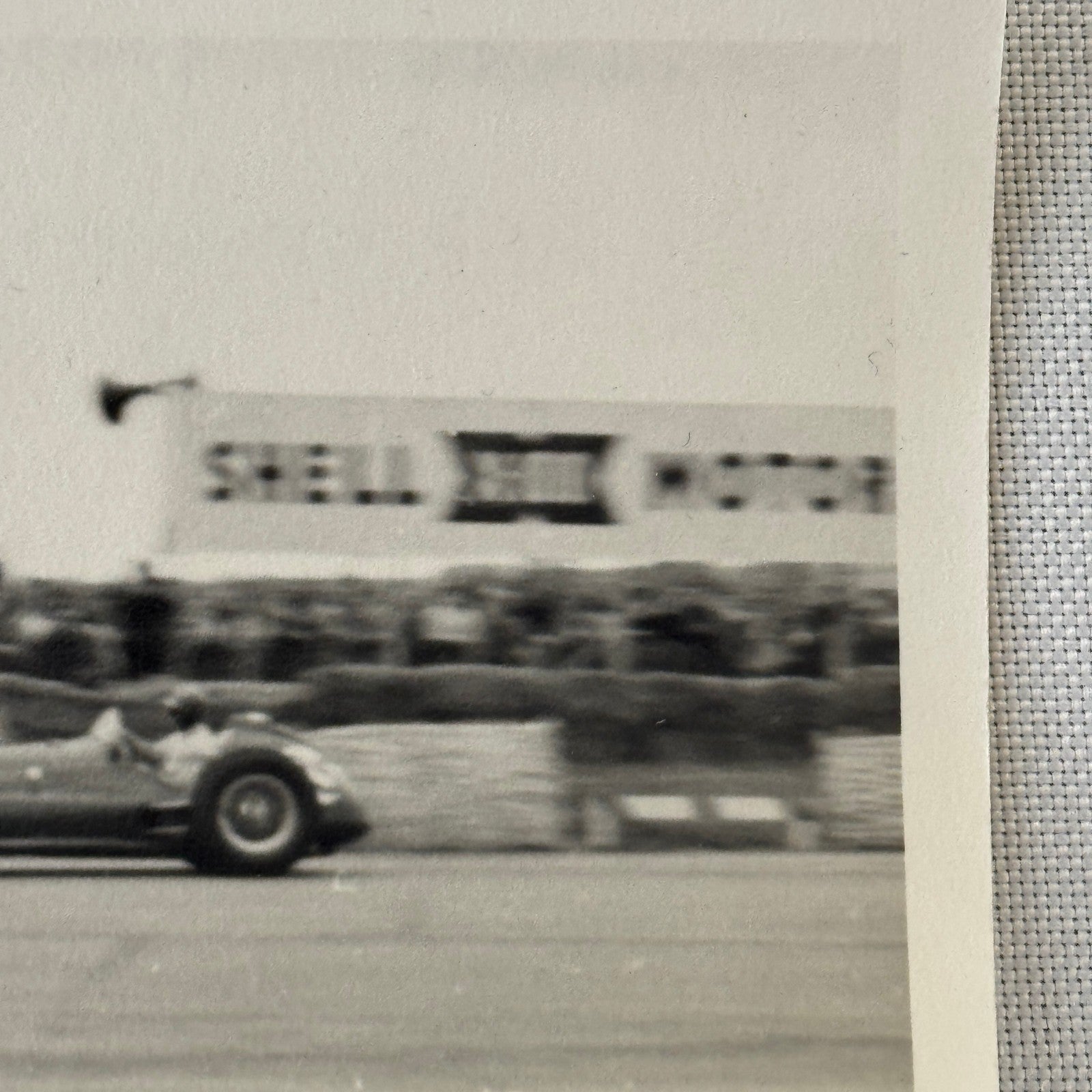 Vintage Racing Photo Peter Collins Goodwood 1955 Motorsport Photograph
