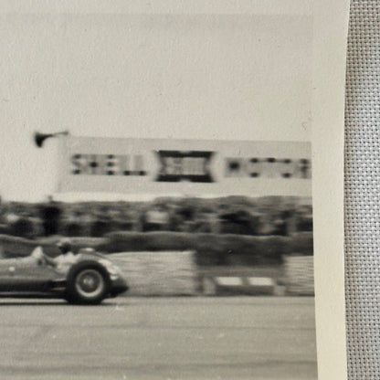 Vintage Racing Photo Peter Collins Goodwood 1955 Motorsport Photograph