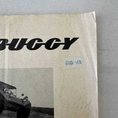 Haz Buggy Dune Buggy Vintage Brochure Flyer Advertisement Ephemera Car GERMAN
