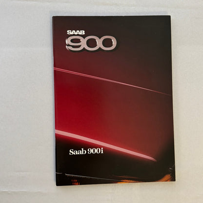 Vintage Saab 900i Car Sales Brochure Catalog Saab 900 i GERMAN Text 1986 1987