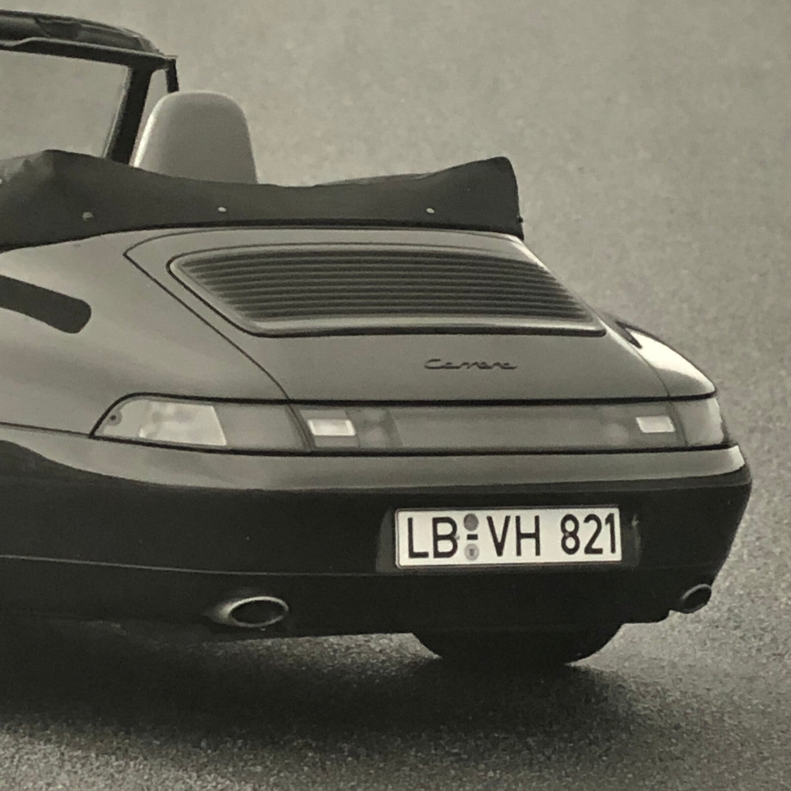Porsche 911 Carrera Photo Cabriolet Convertible Automobile Photograph Lot of 4