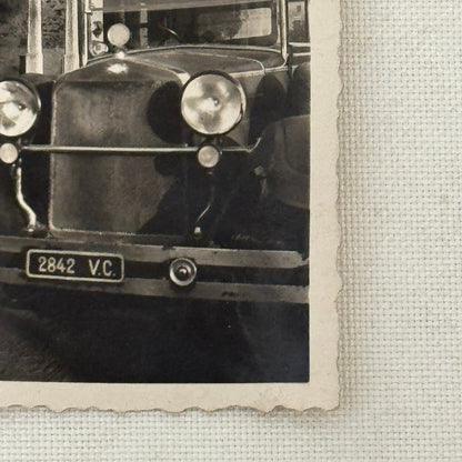 Vintage Photo Photograph Print Early Antique Car Automobile