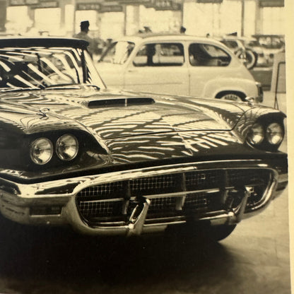 1960 Ford Thunderbird Car Automobile at Auto Show European