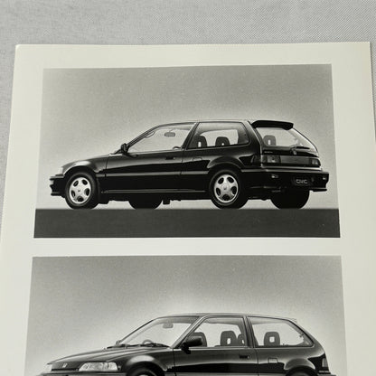 Honda Civic 1.6i VT Hatchback Car Factory Press Photo Photograph European Market