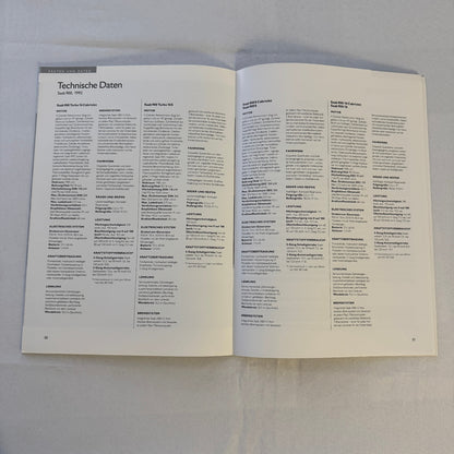 1992 Saab 900 Car Sales Brochure Catalog Saab 900 Cabriolet Turbo 16S GERMAN