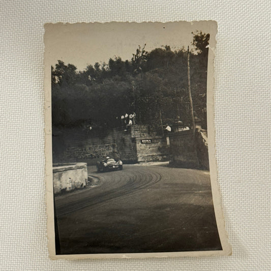 Vintage Racing Car Photo Photograph Early Automobile Motorsport