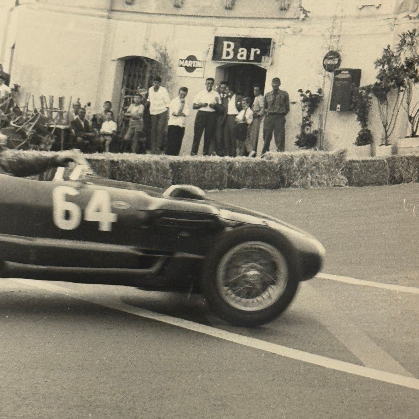 Vintage Racing Car Photo Photograph Print