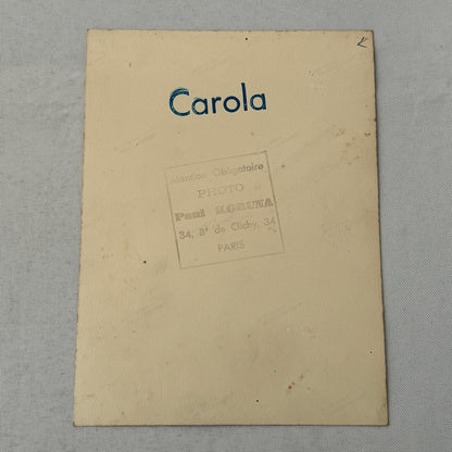 Vintage Circus Rollerskating Roller Skate Act Photo Photograph Lot 2x Carola