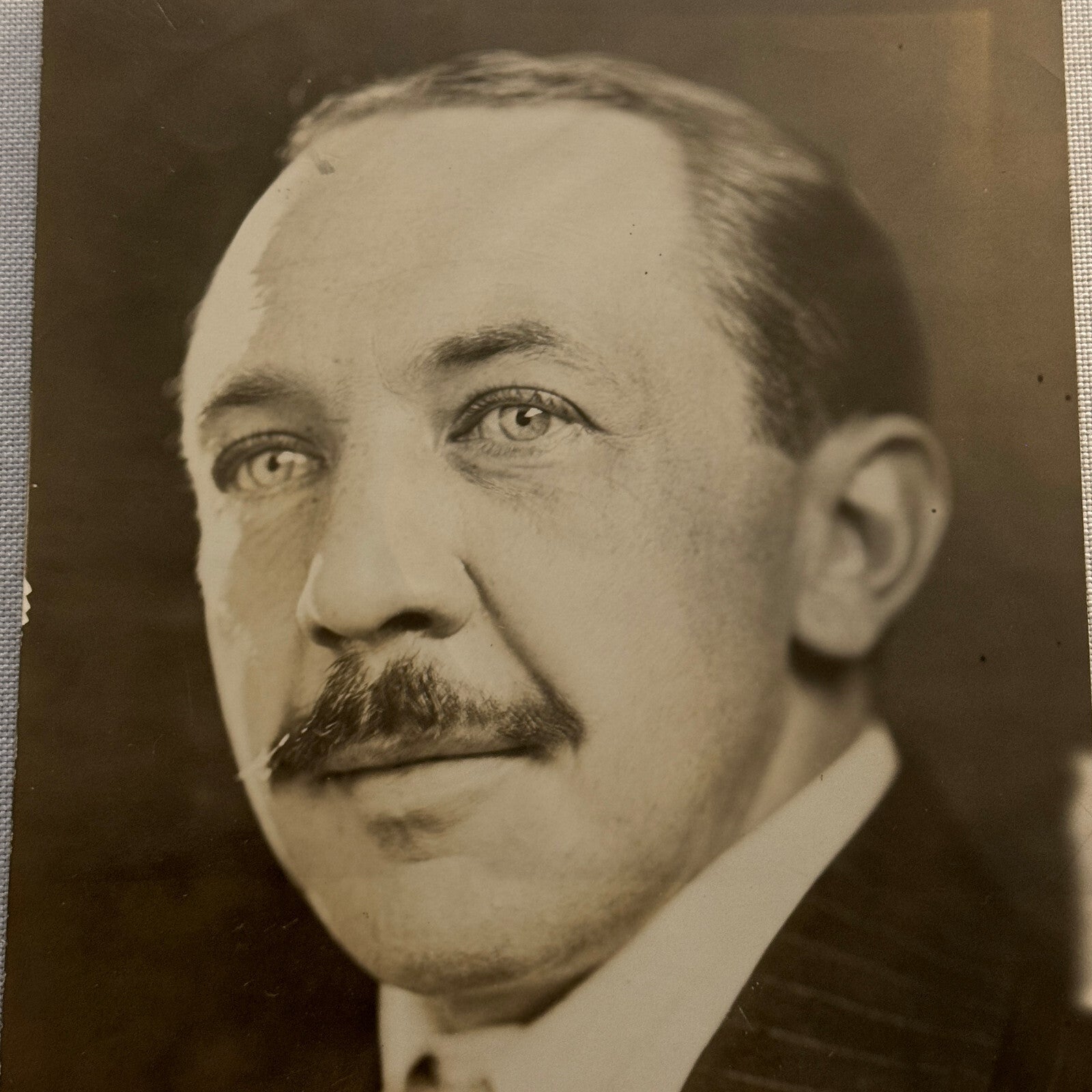 1922 Press Photo Photograph Belgian Embassy Secretary Portrait Egbert Graeffe