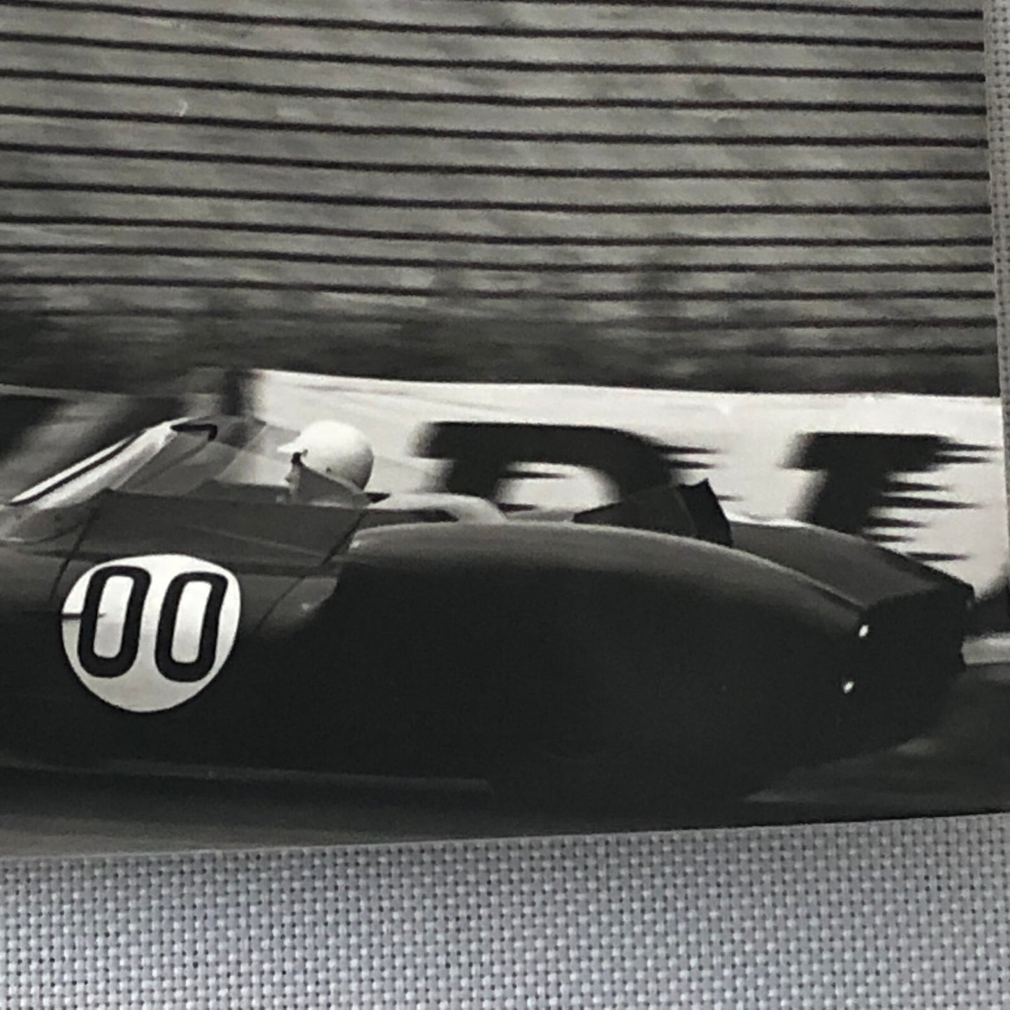 Vintage Racing Photo Photograph Rover BRM Turbine Car LeMans 1963 Graham Hill