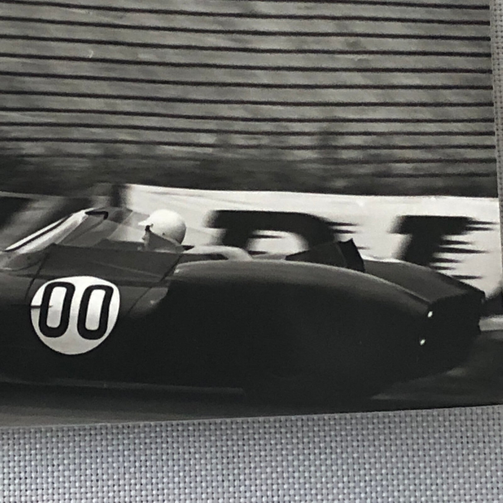 Vintage Racing Photo Photograph Rover BRM Turbine Car LeMans 1963 Graham Hill