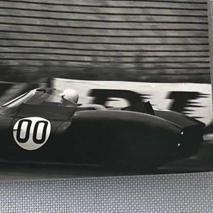 Vintage Racing Photo Photograph Rover BRM Turbine Car LeMans 1963 Graham Hill
