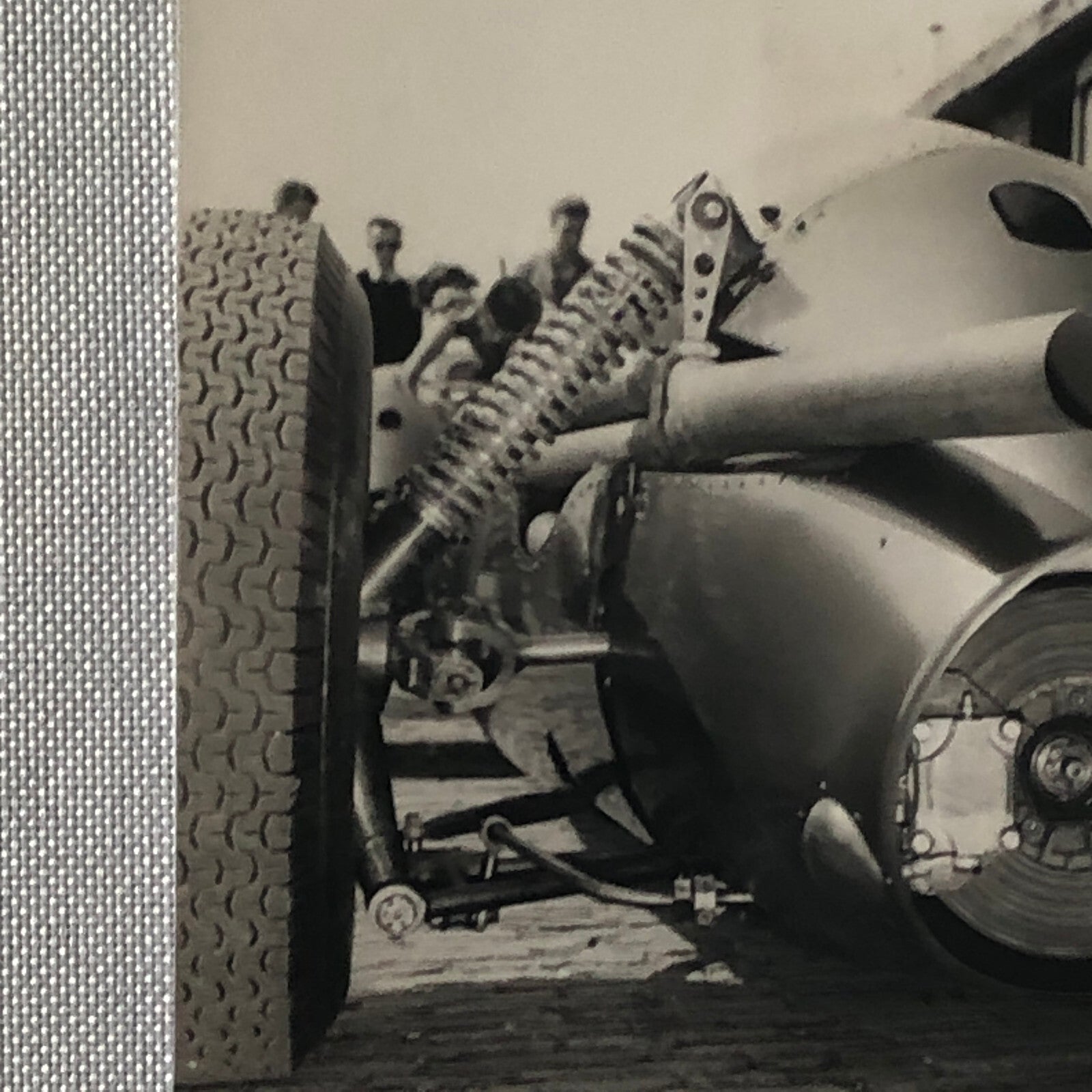 Vintage Racing Photo Photograph BRM Car 1960