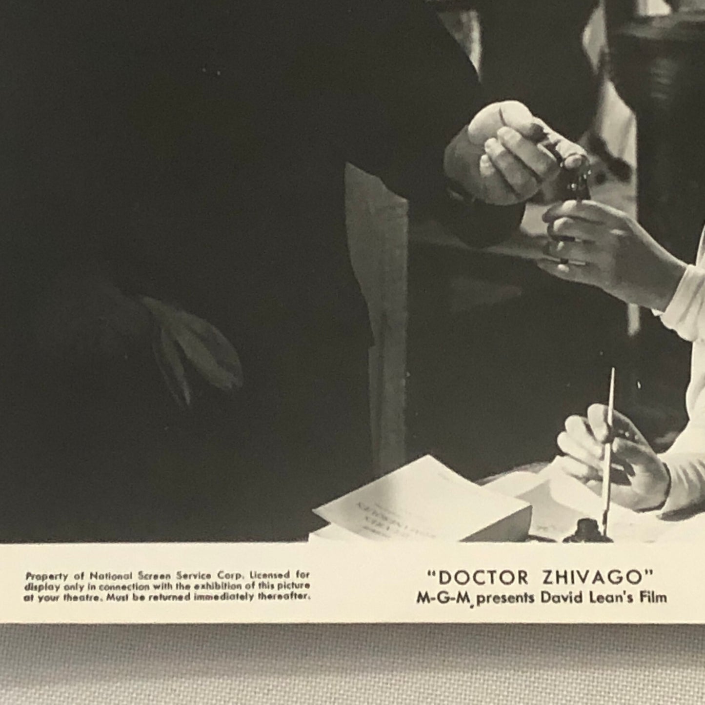 Doctor Zhivago Movie Press Photo Photograph 1966 Omar Sharif Julie Christie