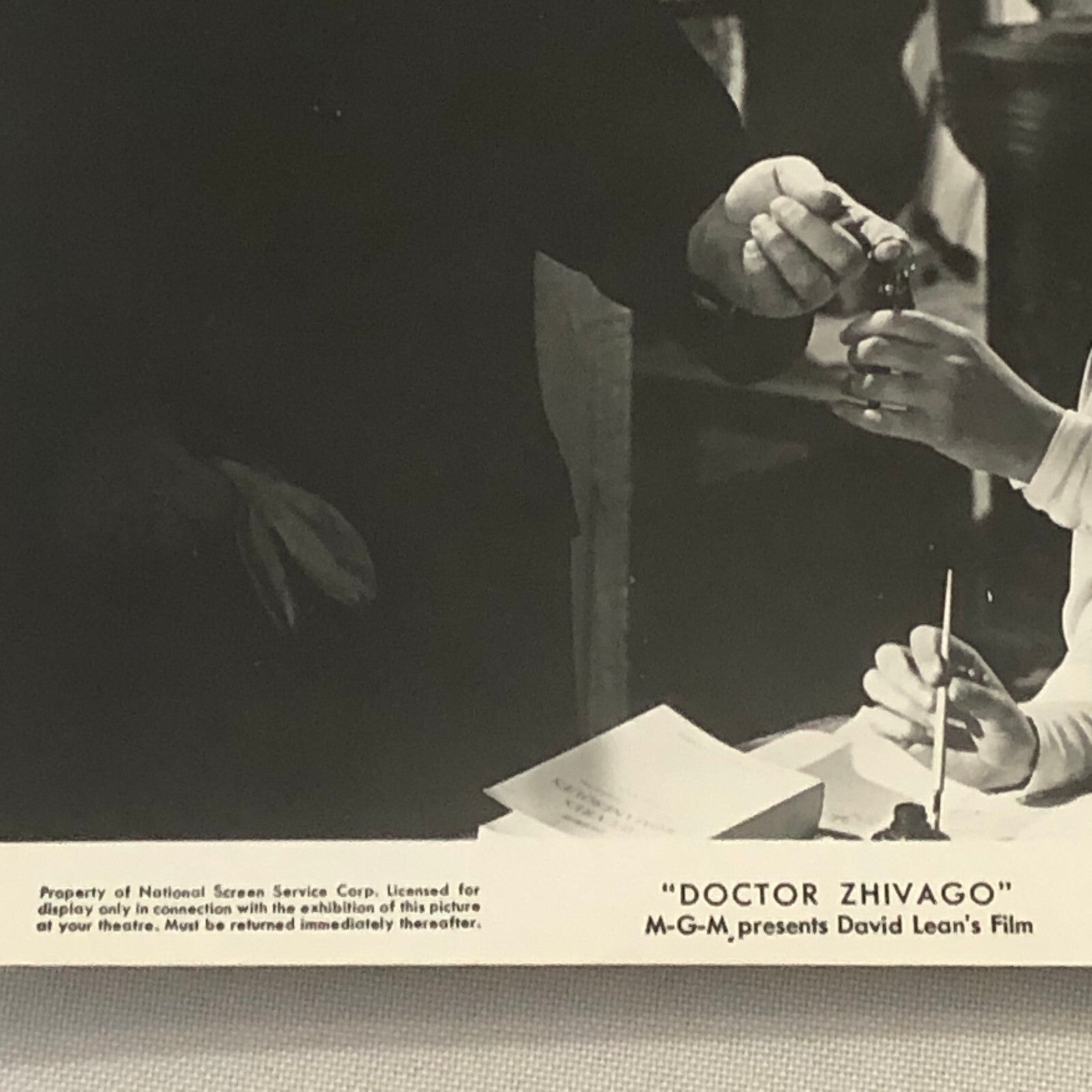 Doctor Zhivago Movie Press Photo Photograph 1966 Omar Sharif Julie Christie
