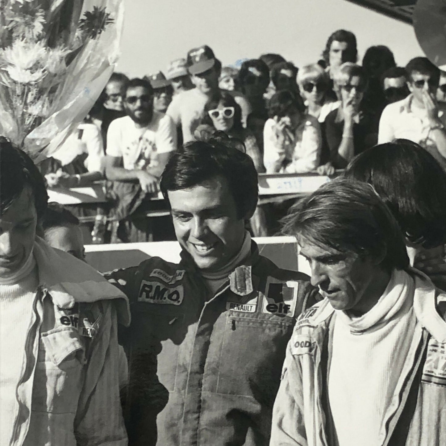 Vintage 1976 Formula 2 F2 Nogaro Grand Prix Racing Photo Photograph Drivers