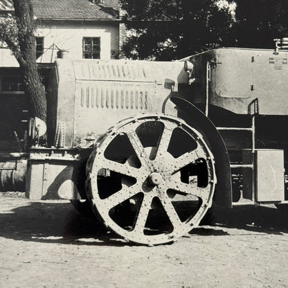 Porsche Factory Press Photo Photograph Werkfoto Early Antique Tractor Truck