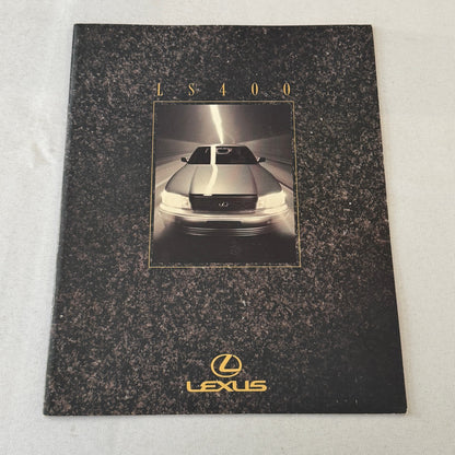 Lexus LS400 Car Sales Brochure Catalog Advertising Canadian Lexus LS 400 Vintage