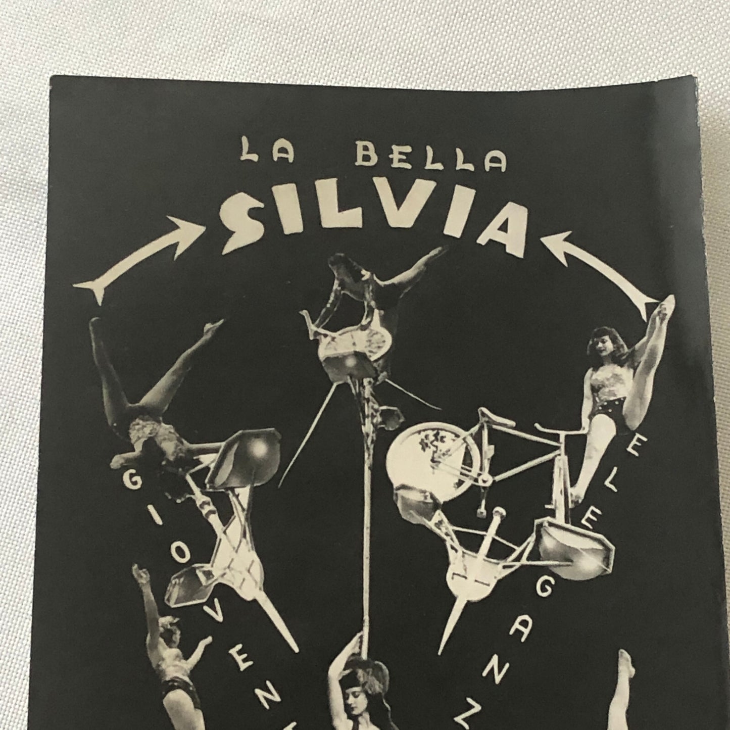 Circus Performer Balancing Act Bicycles La Bella Silvia Photo Photograph