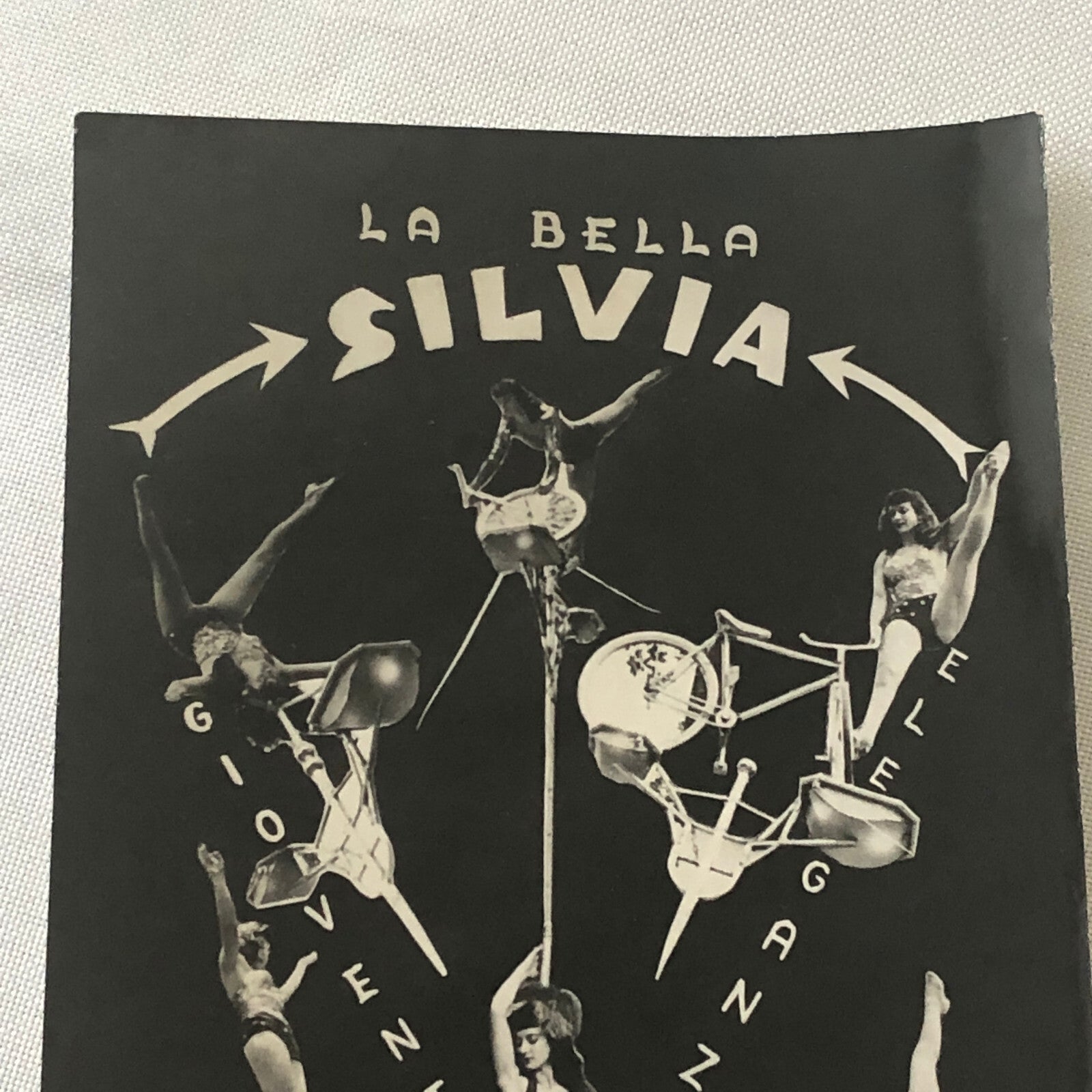 Circus Performer Balancing Act Bicycles La Bella Silvia Photo Photograph