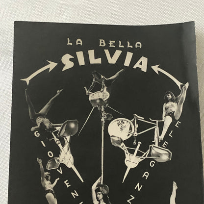 Circus Performer Balancing Act Bicycles La Bella Silvia Photo Photograph