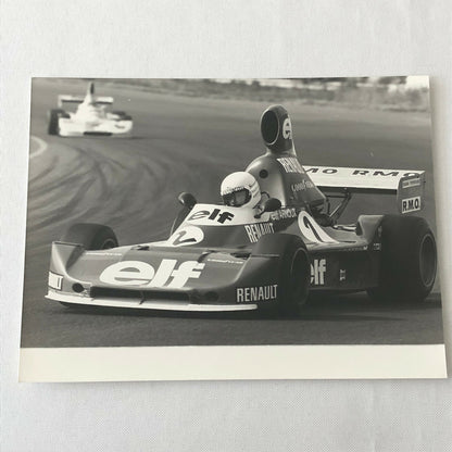 Vintage 1976 Formula 2 F2 Pau Grand Prix Racing Photo Photograph ELF Renault 