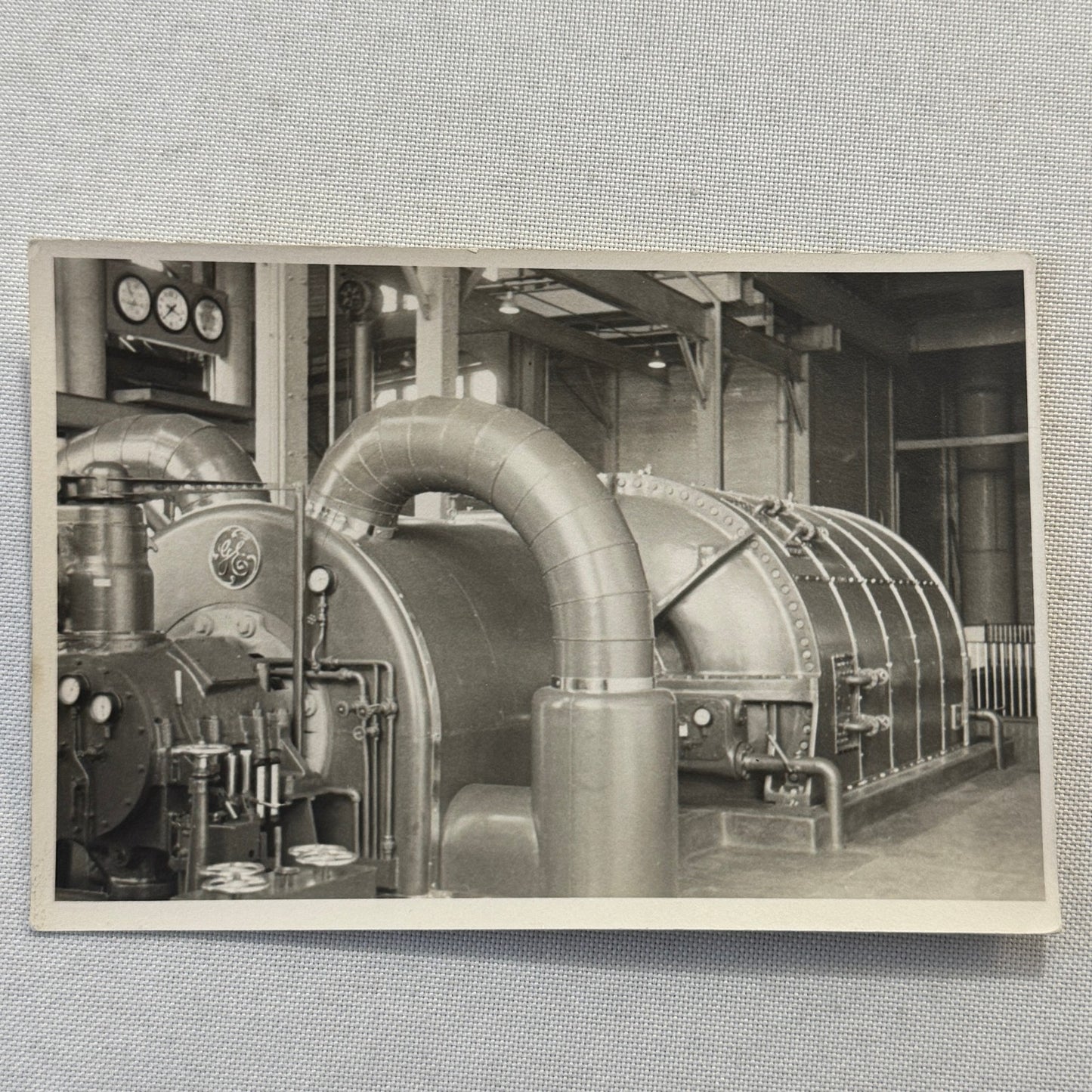 Vintage Photo Lot Dayton Ohio GE General Electric Power Plant Equipment 1938