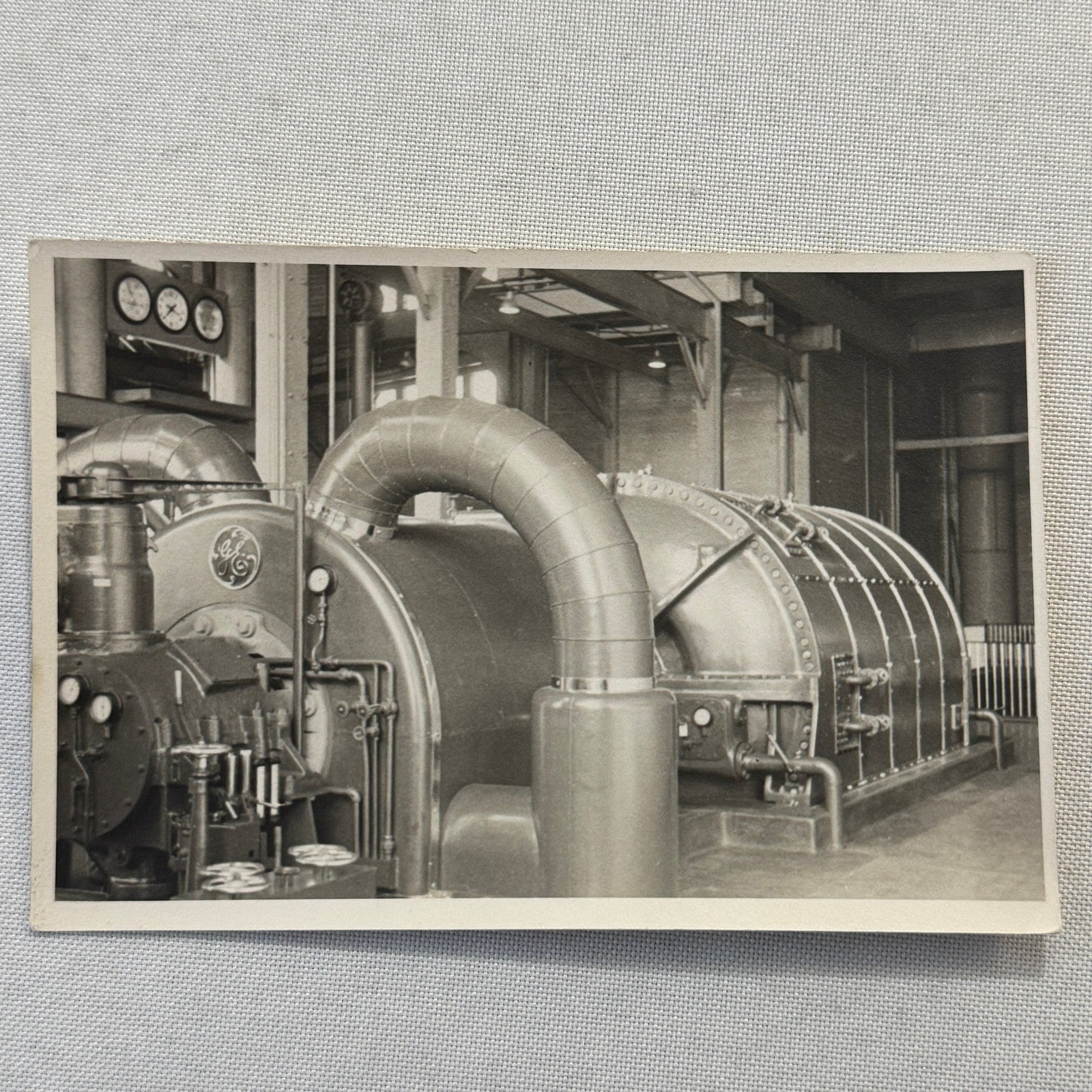 Vintage Photo Lot Dayton Ohio GE General Electric Power Plant Equipment 1938
