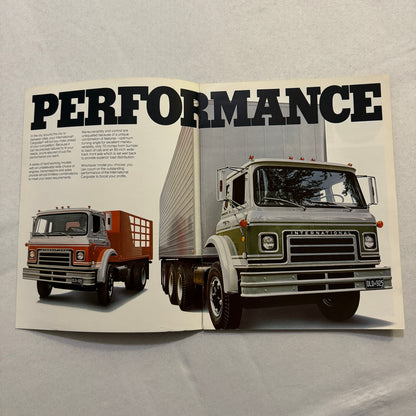 International Cargostar Truck Sales Brochure Catalog Vintage Advertising