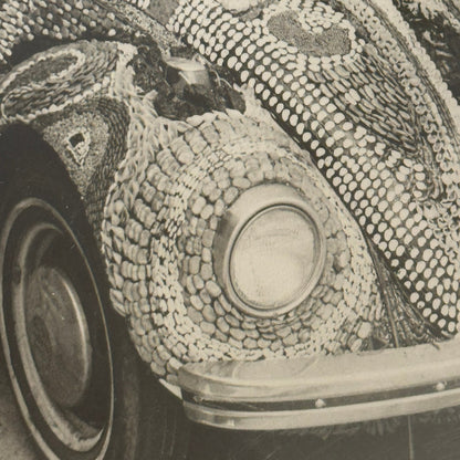 Vintage Volkswagen Beetle Art Car Lima Beans Photo Photograph Los Angeles