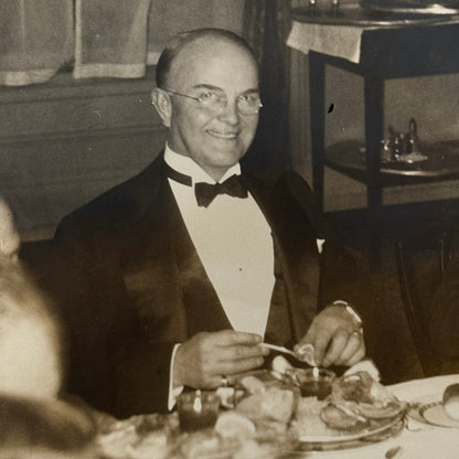 Vice President John N Garner Likes Raw Oysters Press Photo Photograph 1933