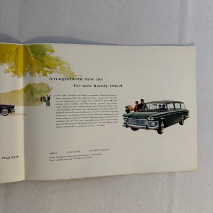 Humber Super Snipe Car Sales Brochure Catalog Advertising